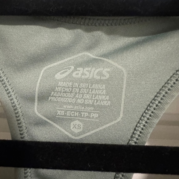 ASICS Green and Gold Sports Bra Intimates & Sleepwear - Picture 3 of 3